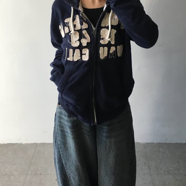 후아유 데미지스펠 후드집업