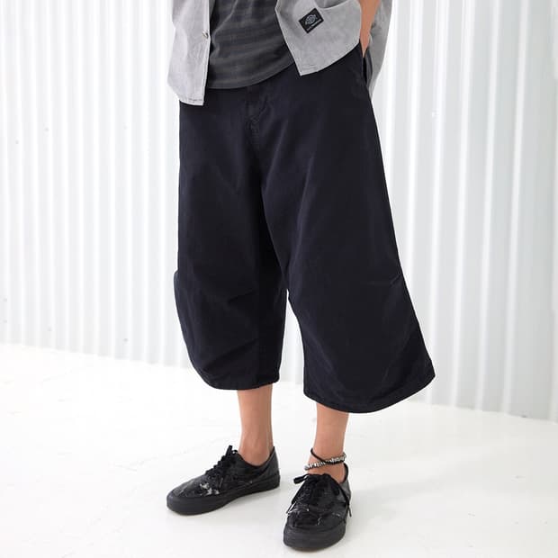 디키즈 x 해칭룸 스노우 쇼츠 다이드 다크 네이비 [3]