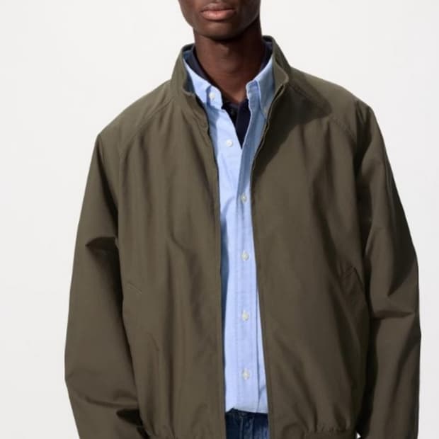 유니클로 해링턴자켓