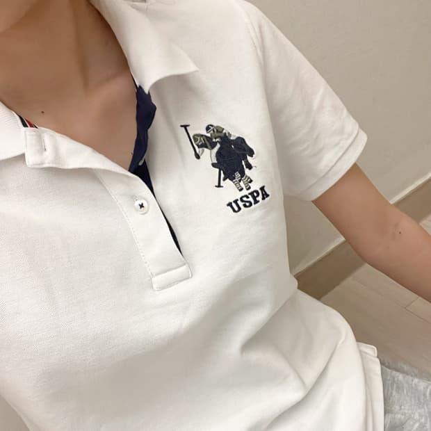 폴로 반팔 카라티