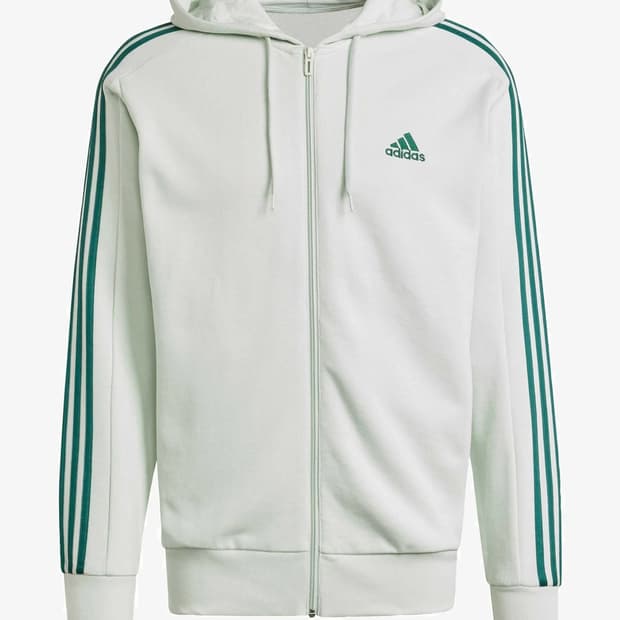 ESSENTIALS 3-STRIPES FULL-ZIP