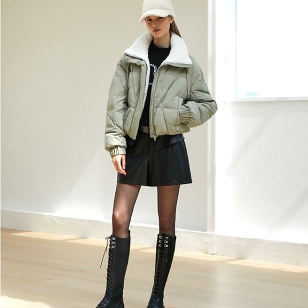 에고이스트 패딩 점퍼 