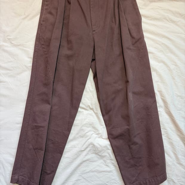 셔터 two tuck jar pants M