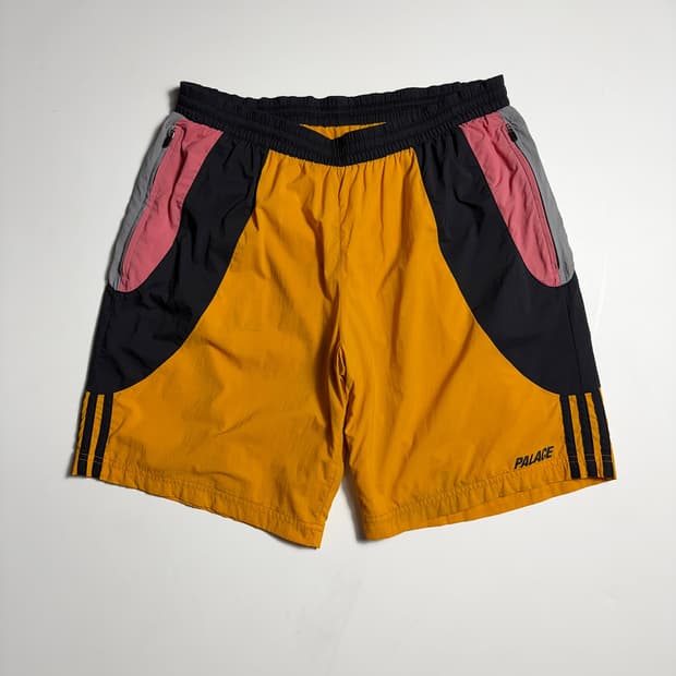 팔라스x아디다스 17SS 그레이 럭키 오렌지 반바지 R2377
