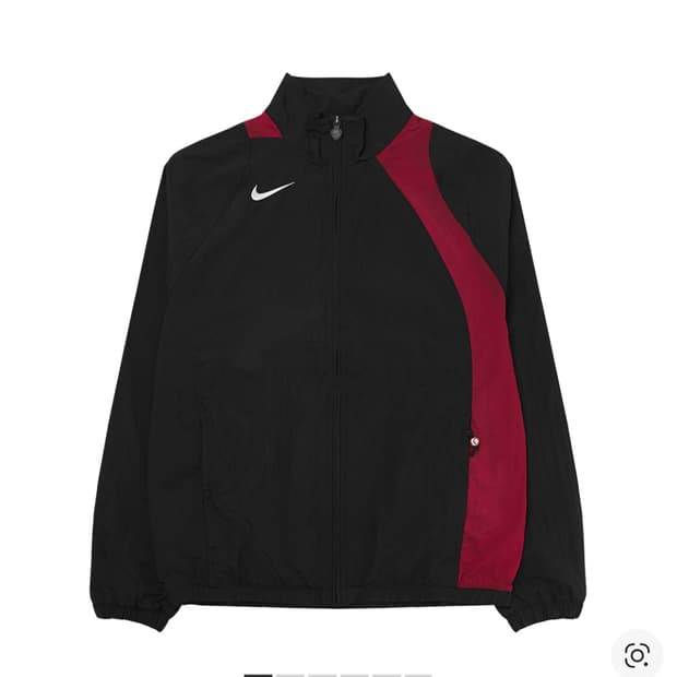 나이키 토탈 90 리펠 풋볼 트랙수트 자켓 블랙 짐 레드 삽니다