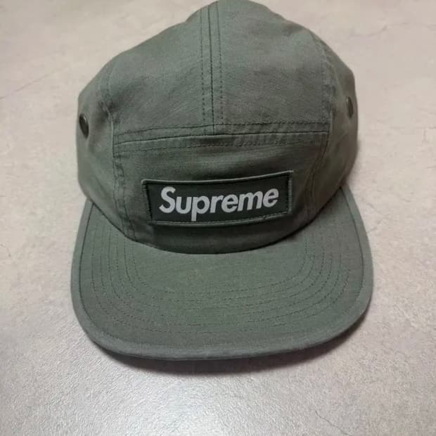 슈프림 밀리터리 캠프캡 카키