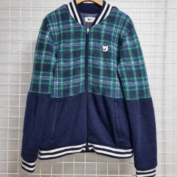 WAAC  왁 니트점퍼 1 (네이비)