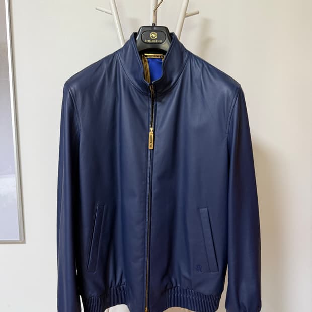 램스킨 레더자켓