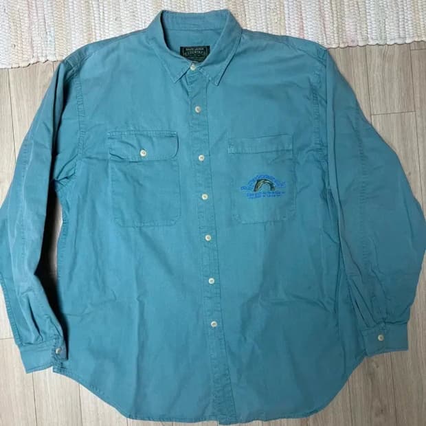 90s 빈티지 폴로컨트리 셔츠(made in italy)