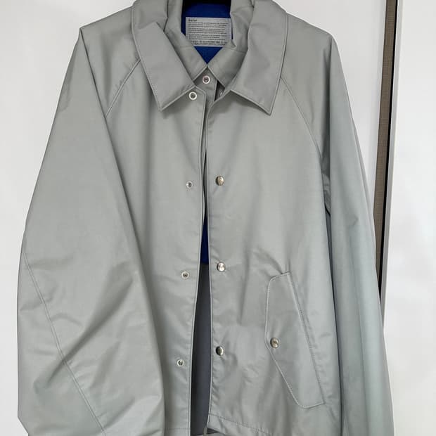 kolor 레이어드 코치자켓