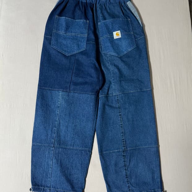 칼하트 벌룬핏 리폼 빈티지 데님팬츠