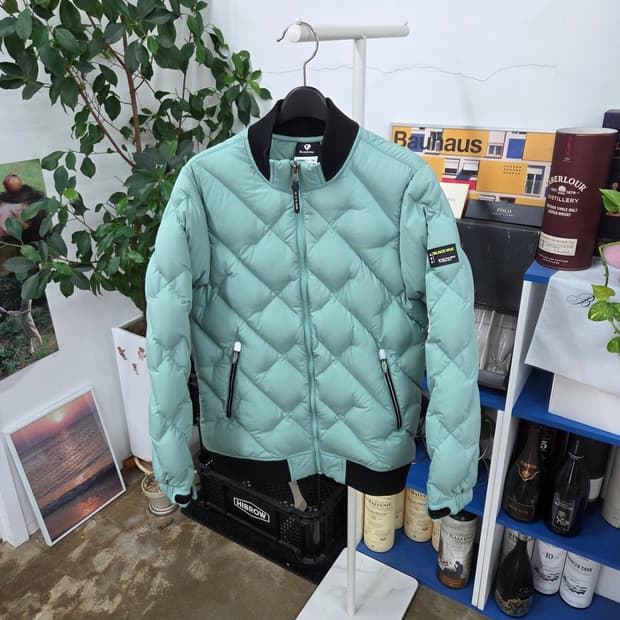 블랙야크 키즈 덕다운 퀼팅 패딩자켓 155