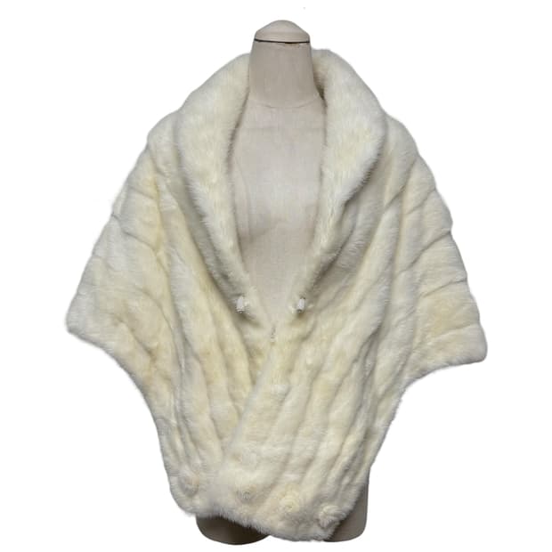 3757 사가 밍크 숄 퍼자켓