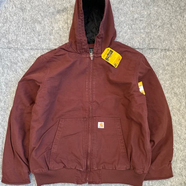 [XL] 칼하트 J130 워시드 덕 엑티브 자켓 다크시더