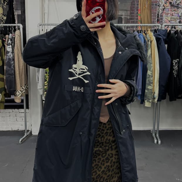 히스테릭 글래머 스컬 N3B 자켓