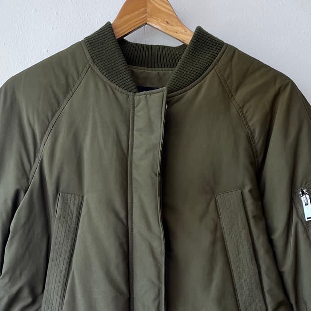 지컷 gcut 여성 덕다운야상패딩점퍼 55사이즈