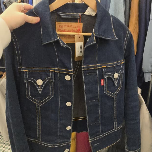 리바이스청자켓