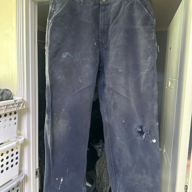 [38X32] 00s 칼하트 싱글니 카펜터 팬츠 B11 MDT