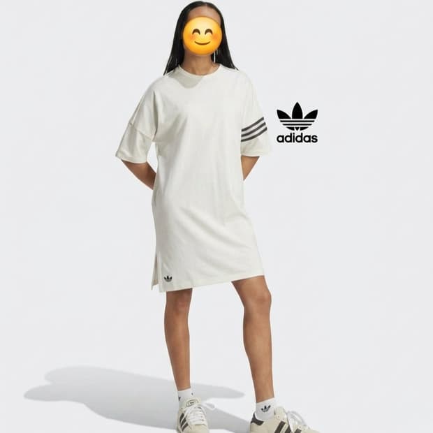아디다스 뉴클래식 드레스 L