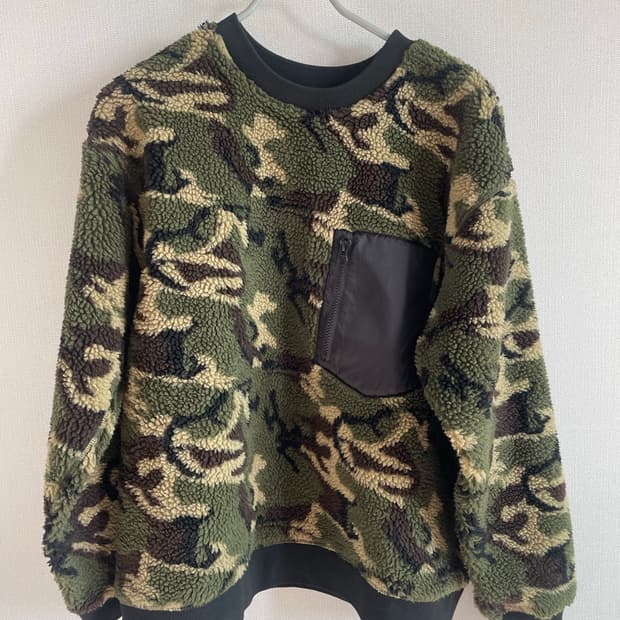 빔즈 후리스 맨투맨