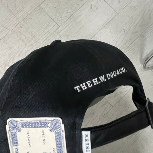 도그앤코 플레인 유니온 볼캡 새상품