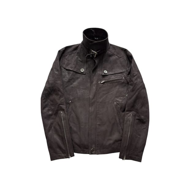 A.S.M Japan Suede Biker Jacket