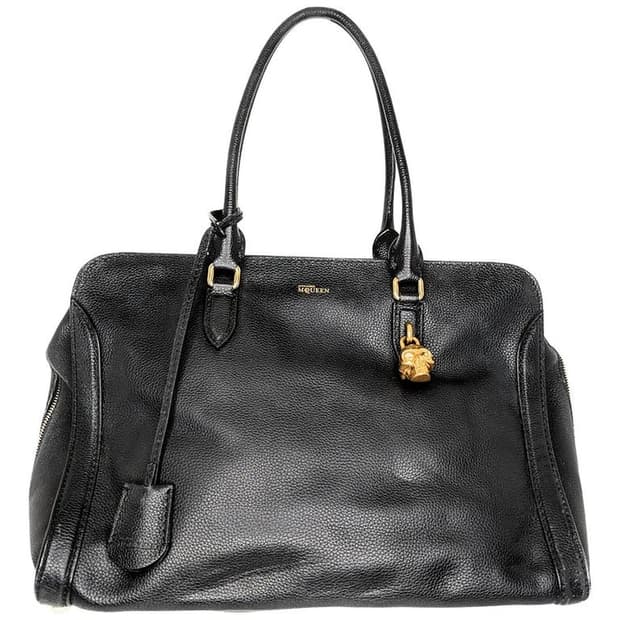 알렉산더 맥퀸 레더 토트백