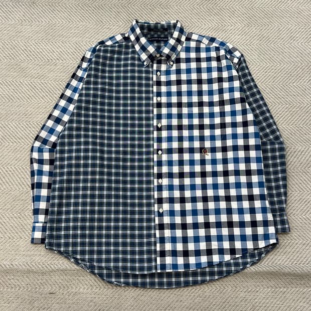 타미힐피거 멀티체크 셔츠 r4006
