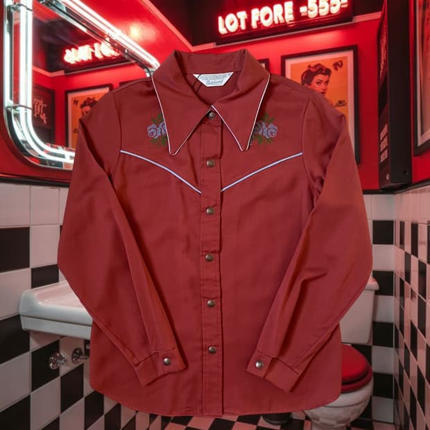 웨스턴 셔츠 (Woman L) AB1687