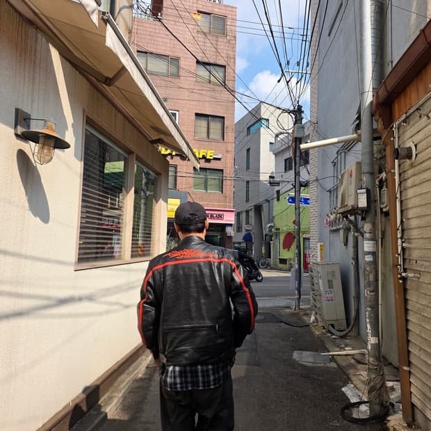 할리데이비슨 레더 자켓