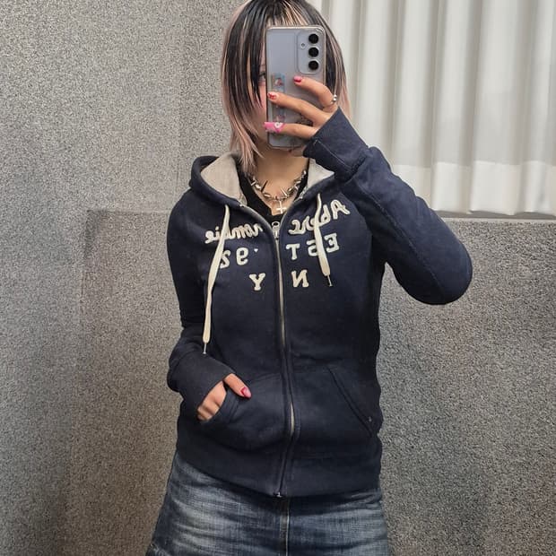 ABERCROMBIE HOODIE ZIPUP 