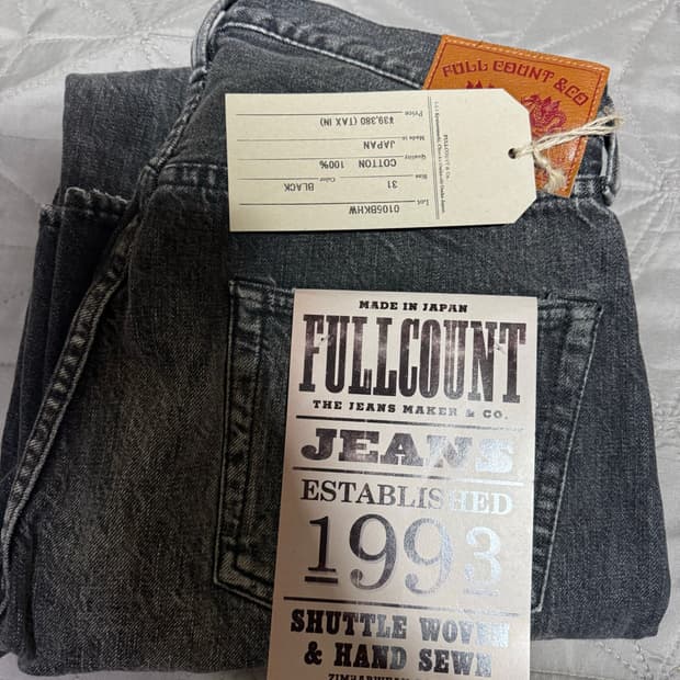 풀카운트 0105 다트포트 블랙 31 