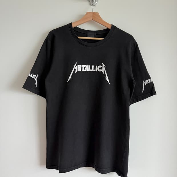 Pre owned 메탈리카 반팔 티셔츠