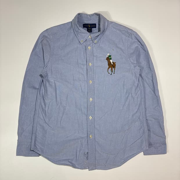 폴로랄프로렌 블루 빅포니 셔츠