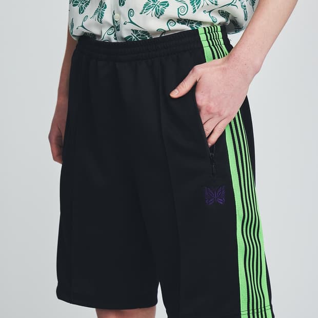 NEEDLES 니들스 × STUDIOUS 별주 트랙 쇼츠 팬츠 