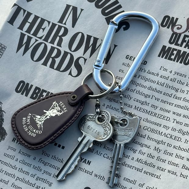 [EAST] America vintage keyring