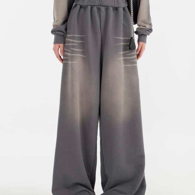 뉴진스 하니 착용) 오픈와이와이 open yy 워싱 스웻 팬츠