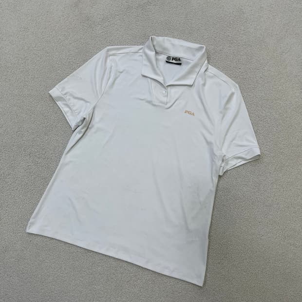 100 PGA 골프 반팔 카라티 0414M