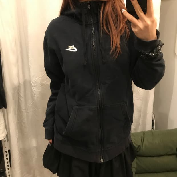 NIKE 나이키 하이넥 후드집업