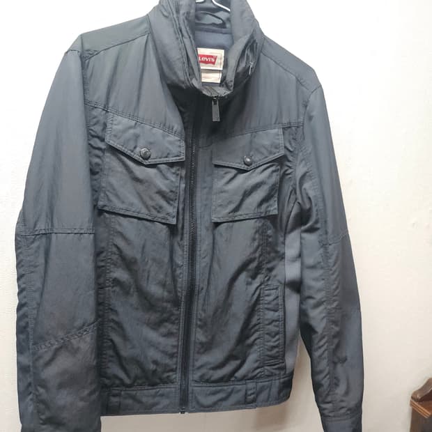 리바이스 배색 그레이 자켓 S  90  남성용