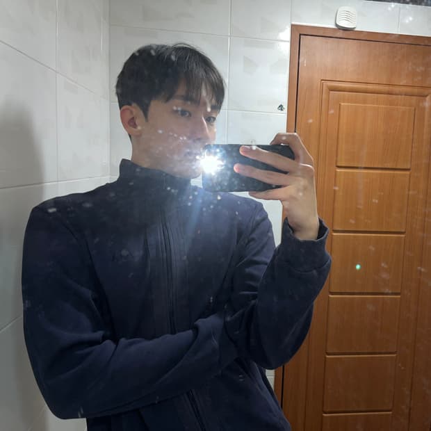 아르마니 익스체인지 AX 자수 풀집업