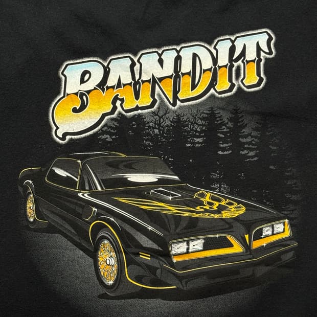 USA 오리지날 빈티지 BANDIT 레이싱 티셔츠 693