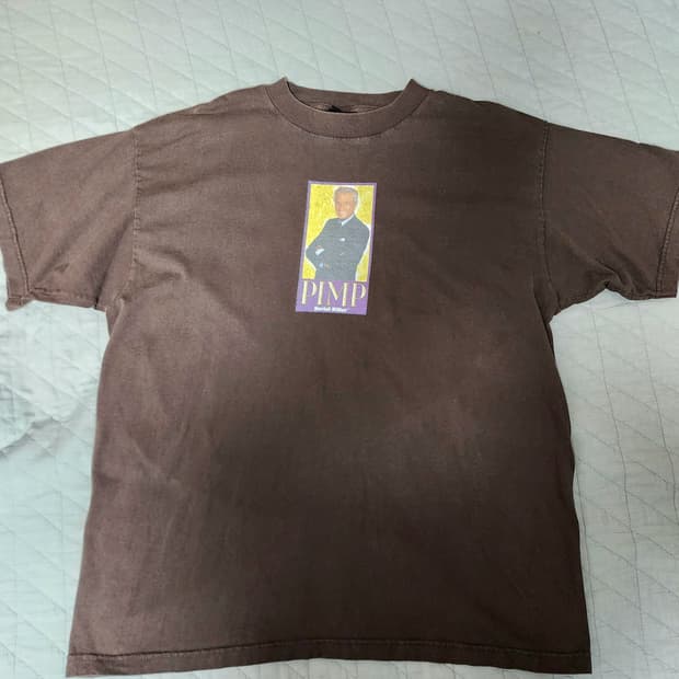 [XL] 90s 시리얼킬러 PIMP 빈티지 티셔츠