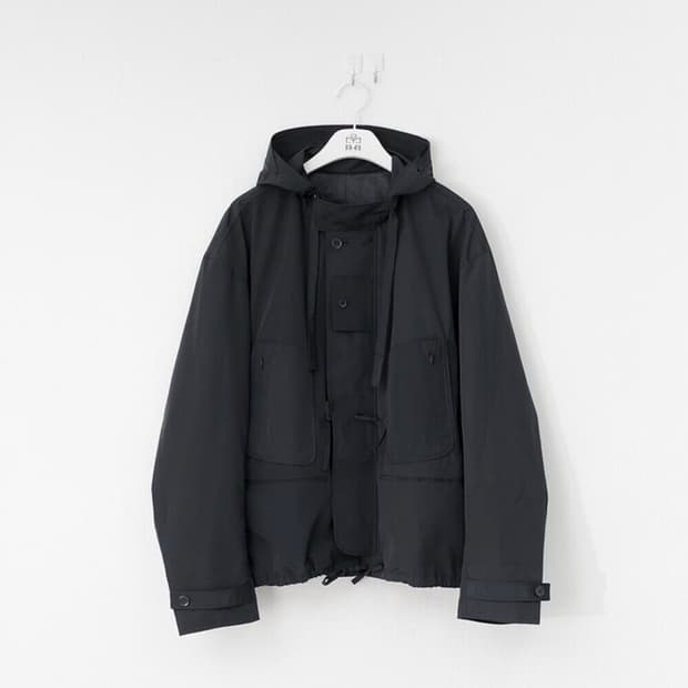 [4] 폴리테루 후디드파카 다크네이비