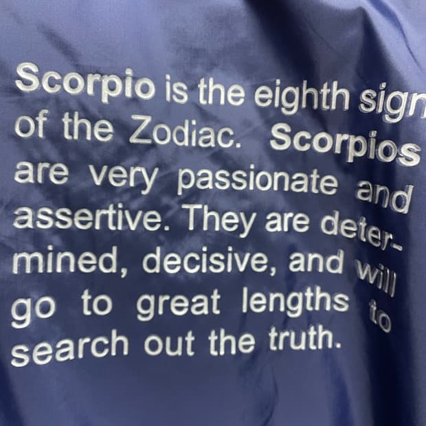 베트멍 별자리 레인코트 전갈자리