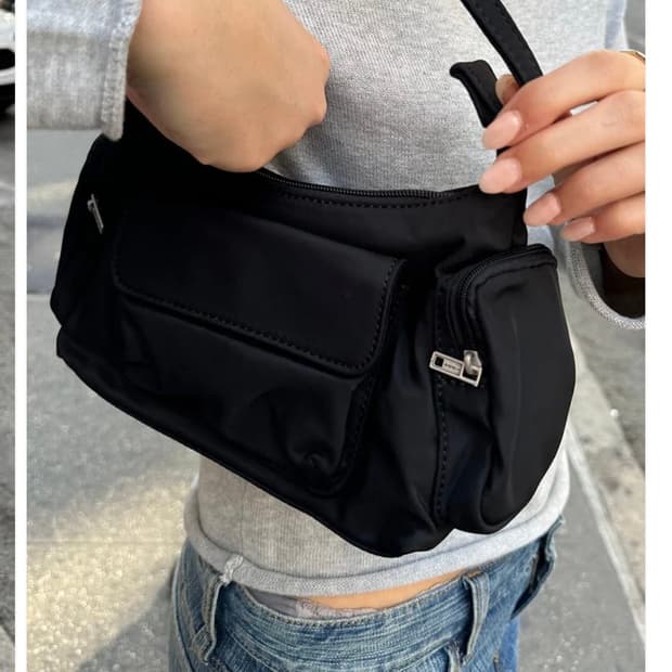 브랜디멜빌 숄더백 블랙