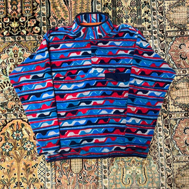 [XL] 파타고니아 신칠라 아즈텍 플리스 풀오버 자켓