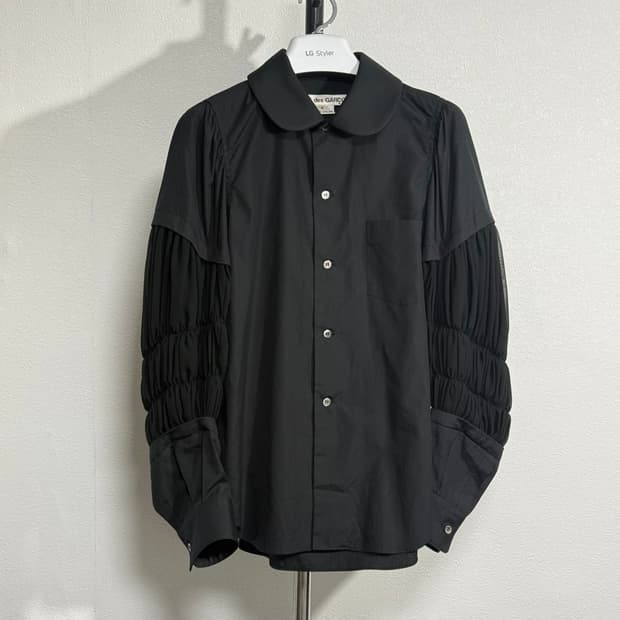 22ss 꼼데가르송 메인라인 쉬폰 벌룬 셔츠s