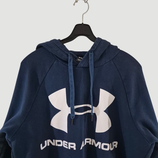 [100]언더아머 빈티지 기모 후드티 Men