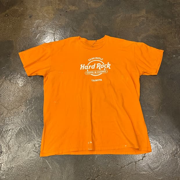 Hard Rock 탬파 페인팅 반팔티 XL